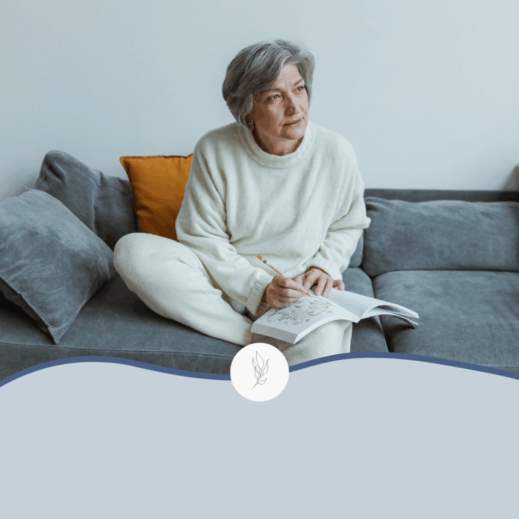 Traurige Frau, Grübeln, Trauer, Einsamkeit. Hilfe durch EMDR, Traumasensible Begleitung.